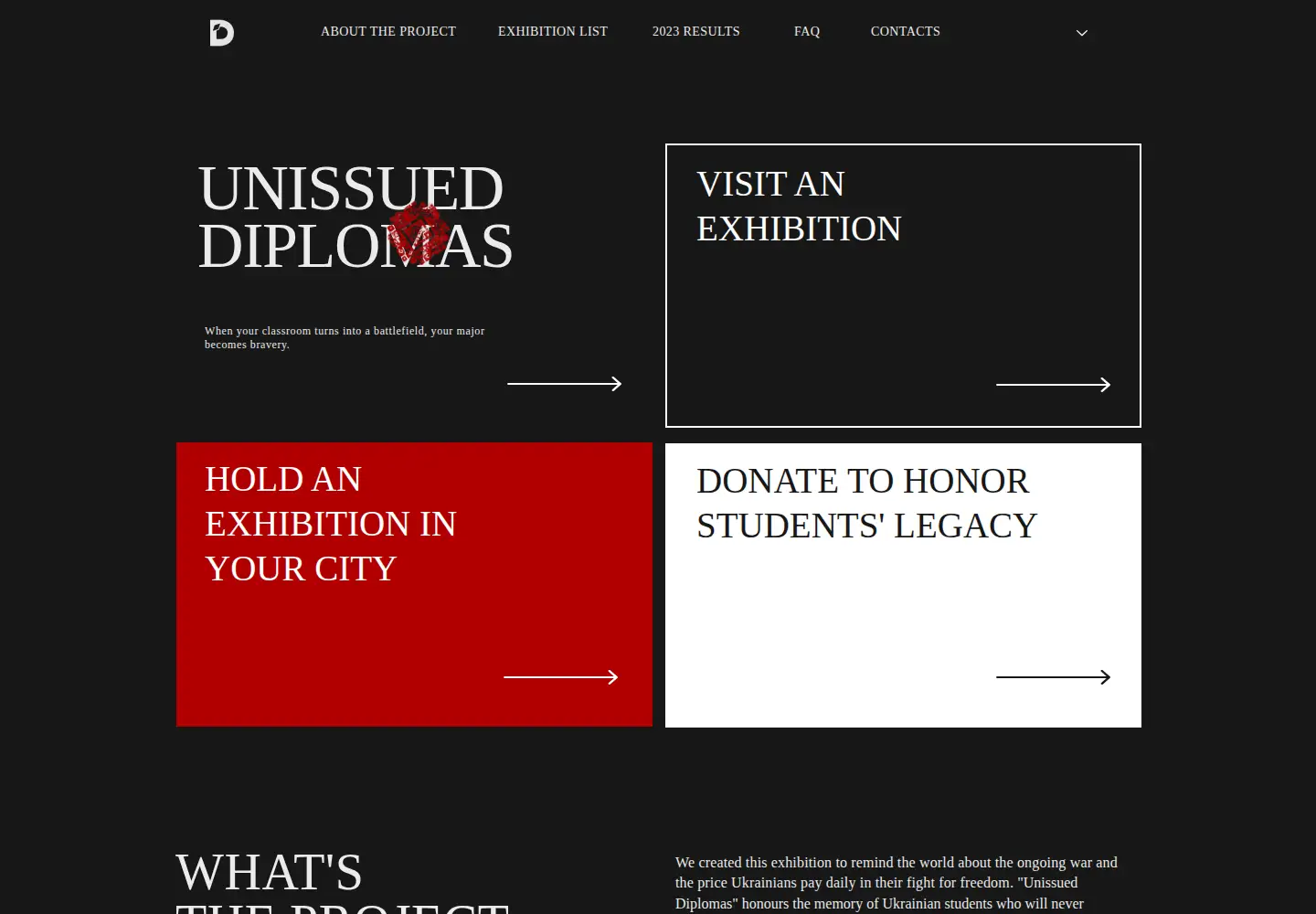 Screenshot of unissueddiplomas.org