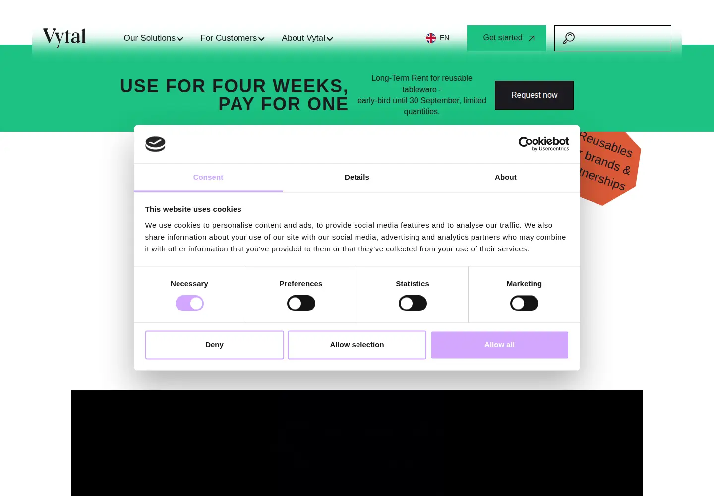 Screenshot of vytal.org