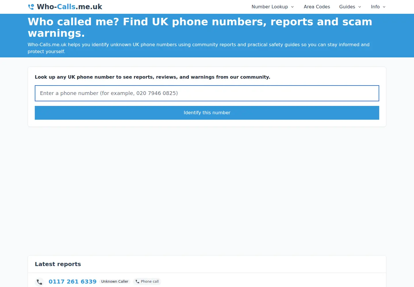 Screenshot of gloriad.org