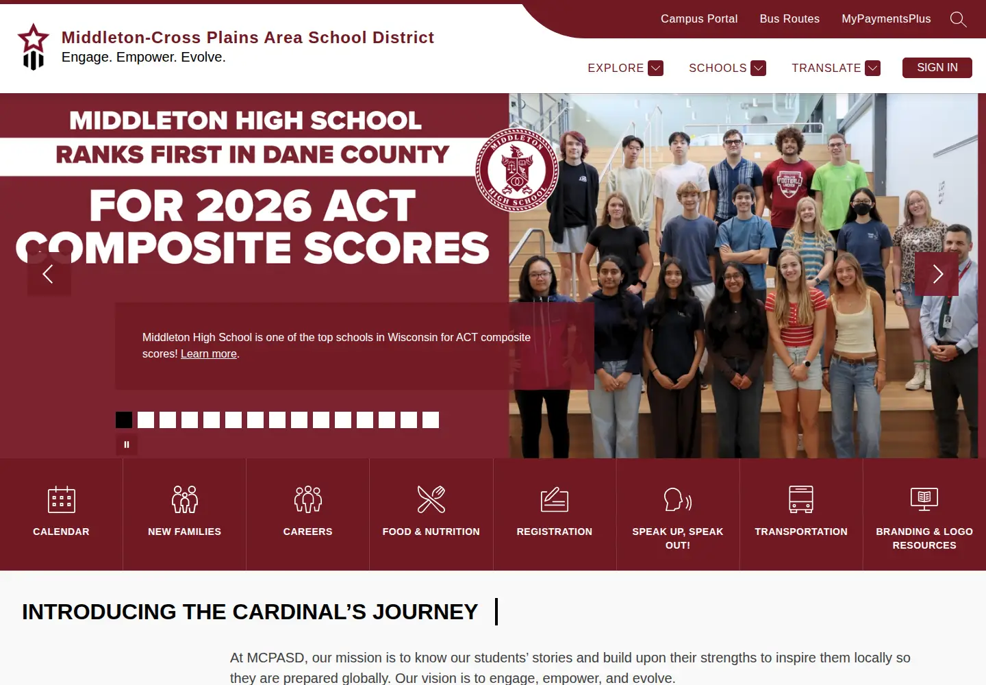 Screenshot of mcpasd.k12.wi.us