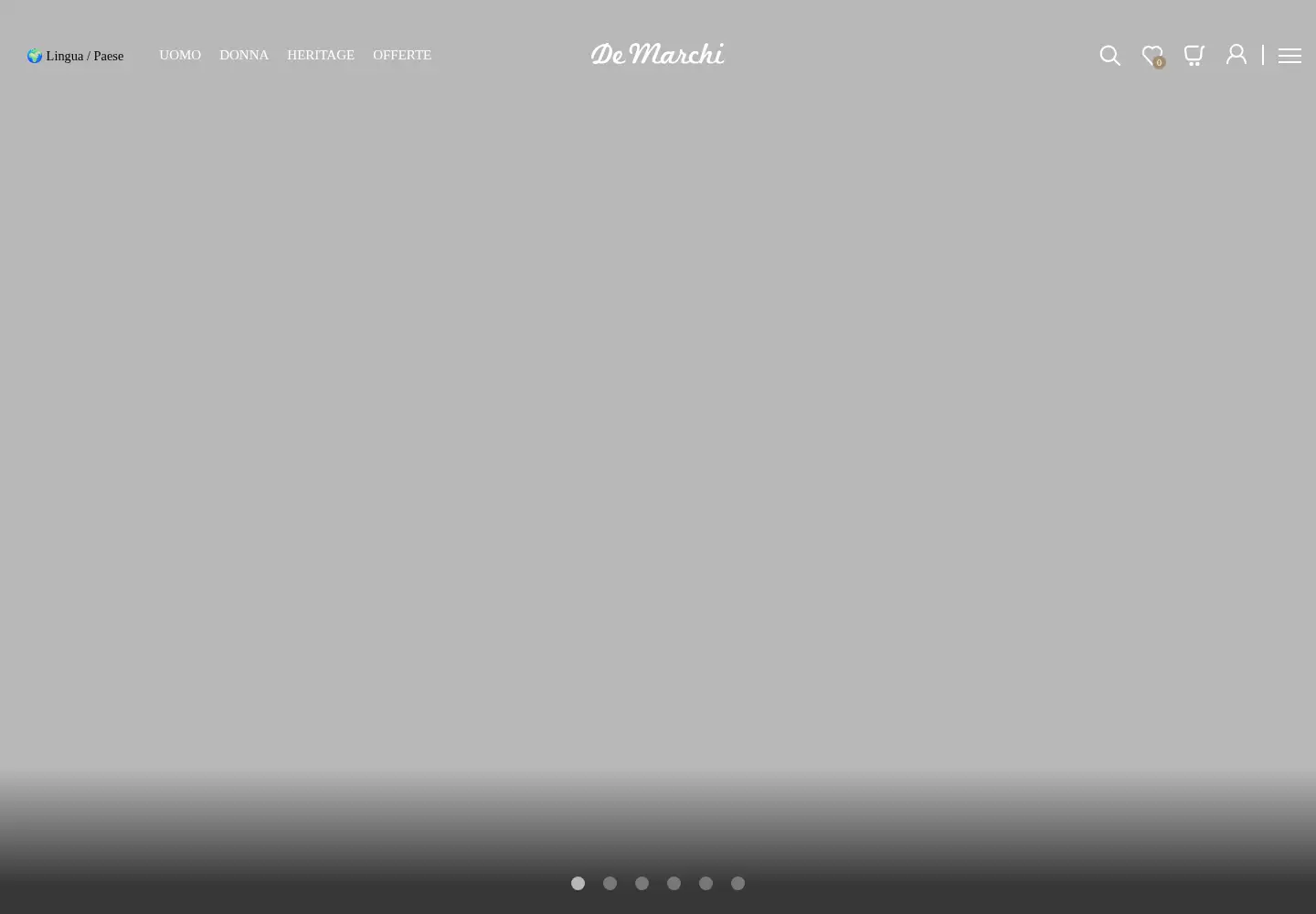 Screenshot of demarchi.com