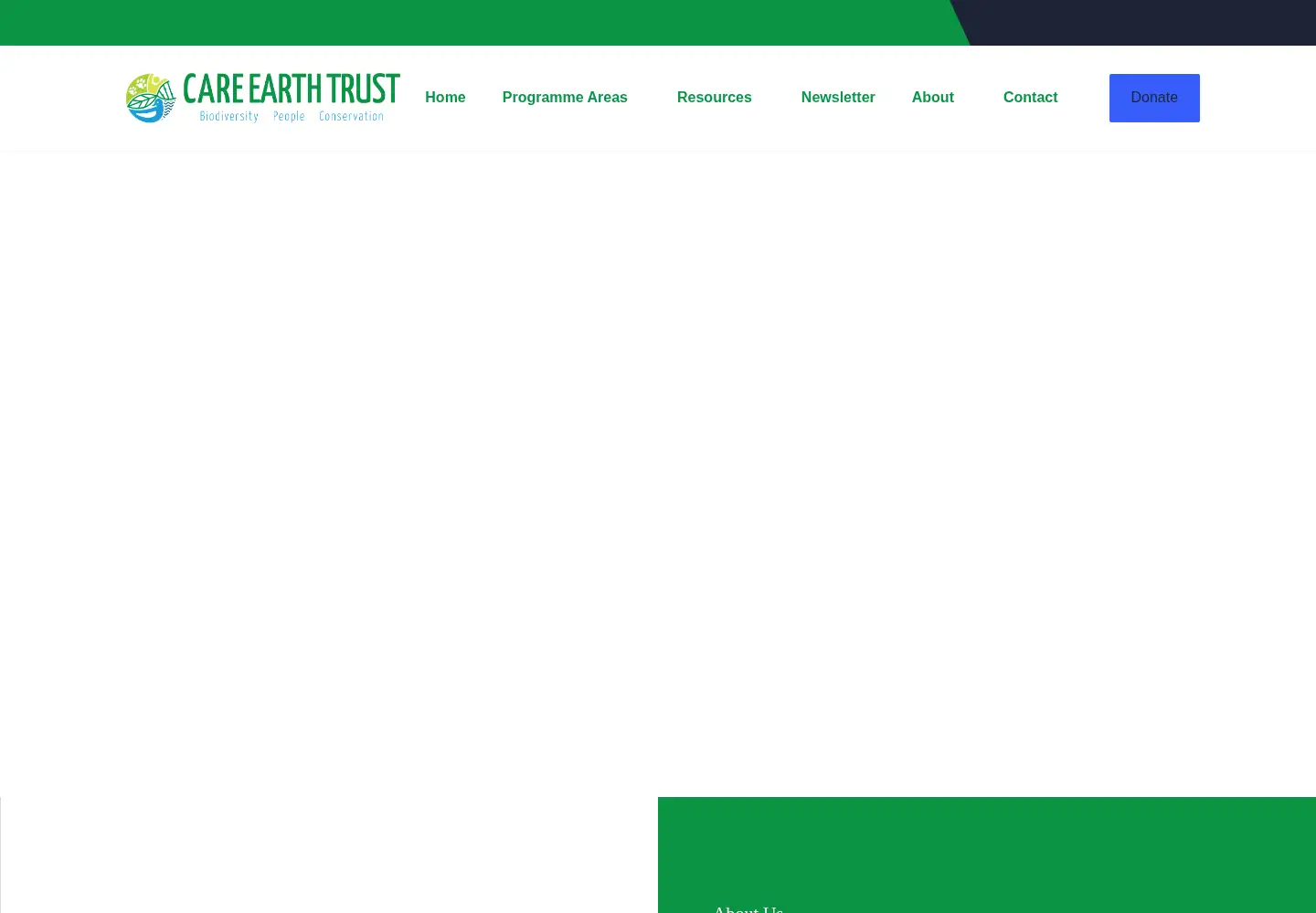 Screenshot of careearthtrust.org