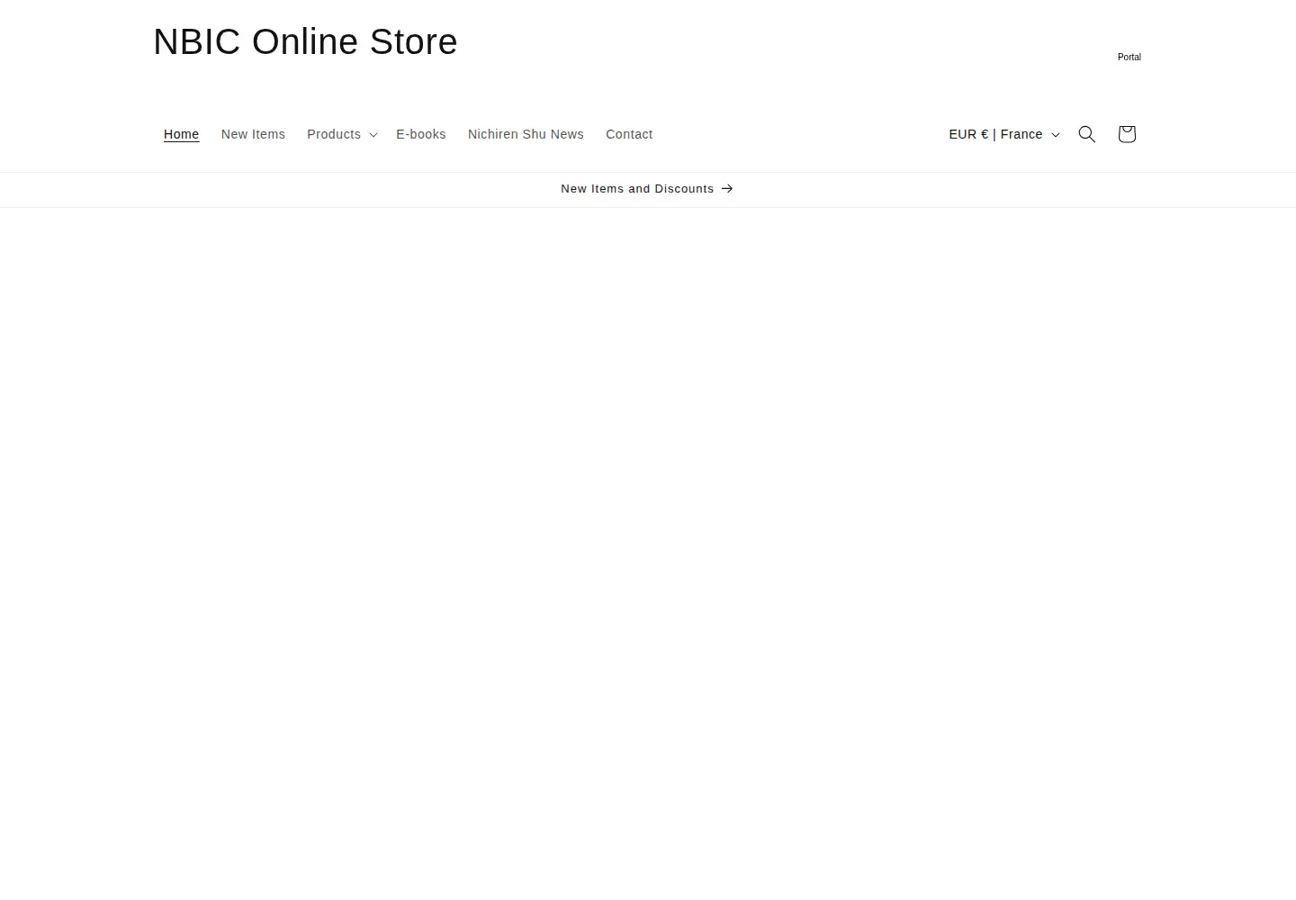 Screenshot of nichiren-shu.org