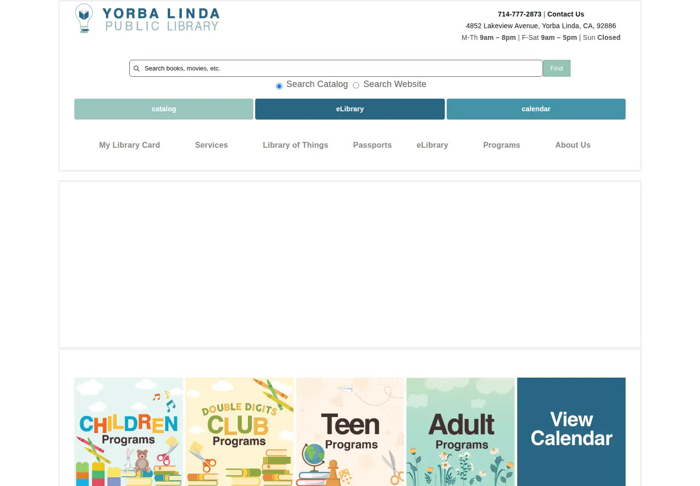 Screenshot of ylpl.org