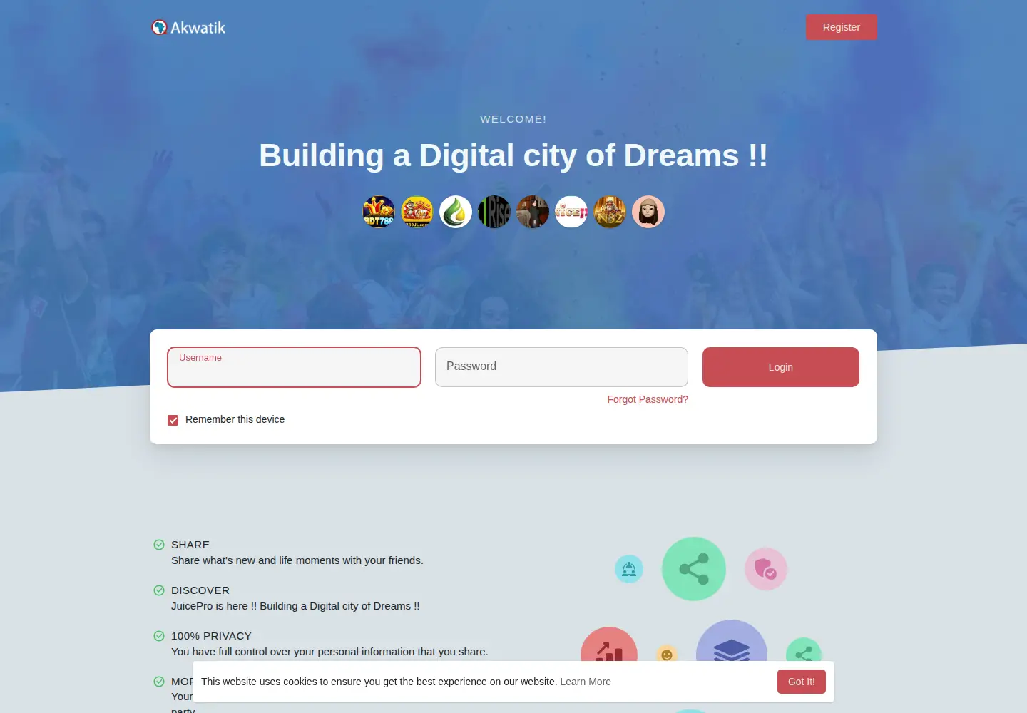 Screenshot of akwatik.com