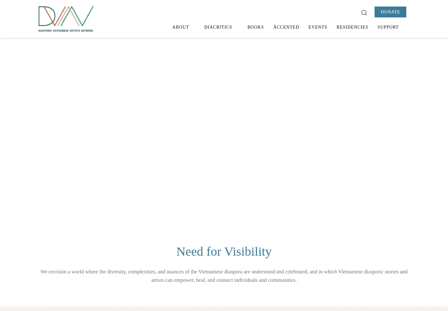 Screenshot of dvan.org