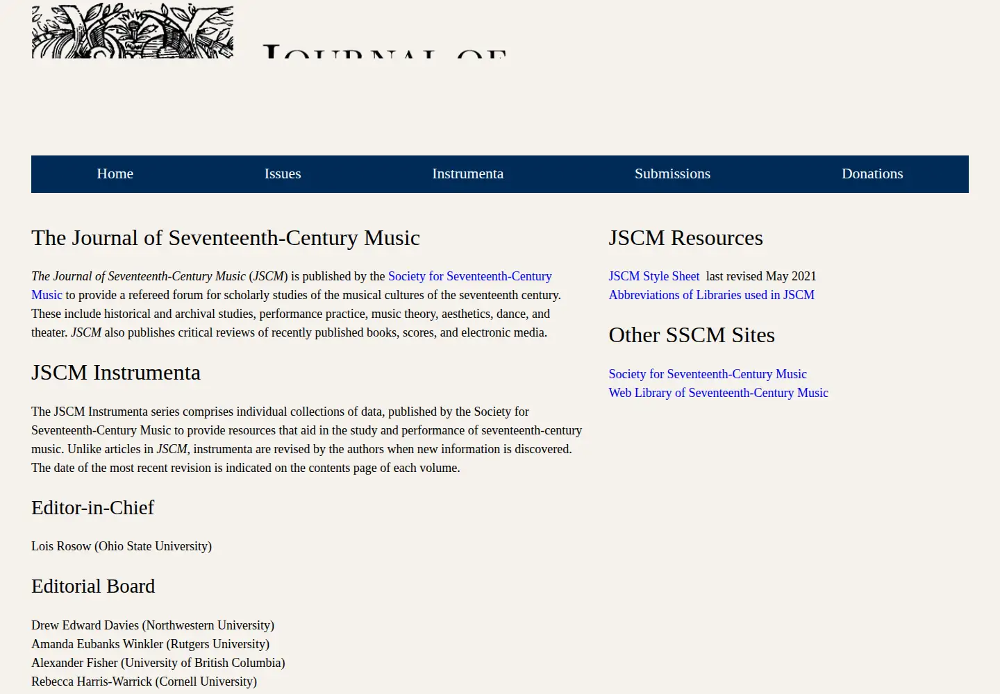 Screenshot of sscm-jscm.org