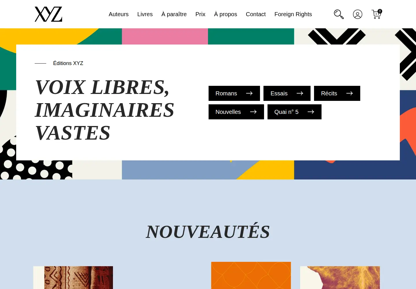 Screenshot of editionsxyz.com
