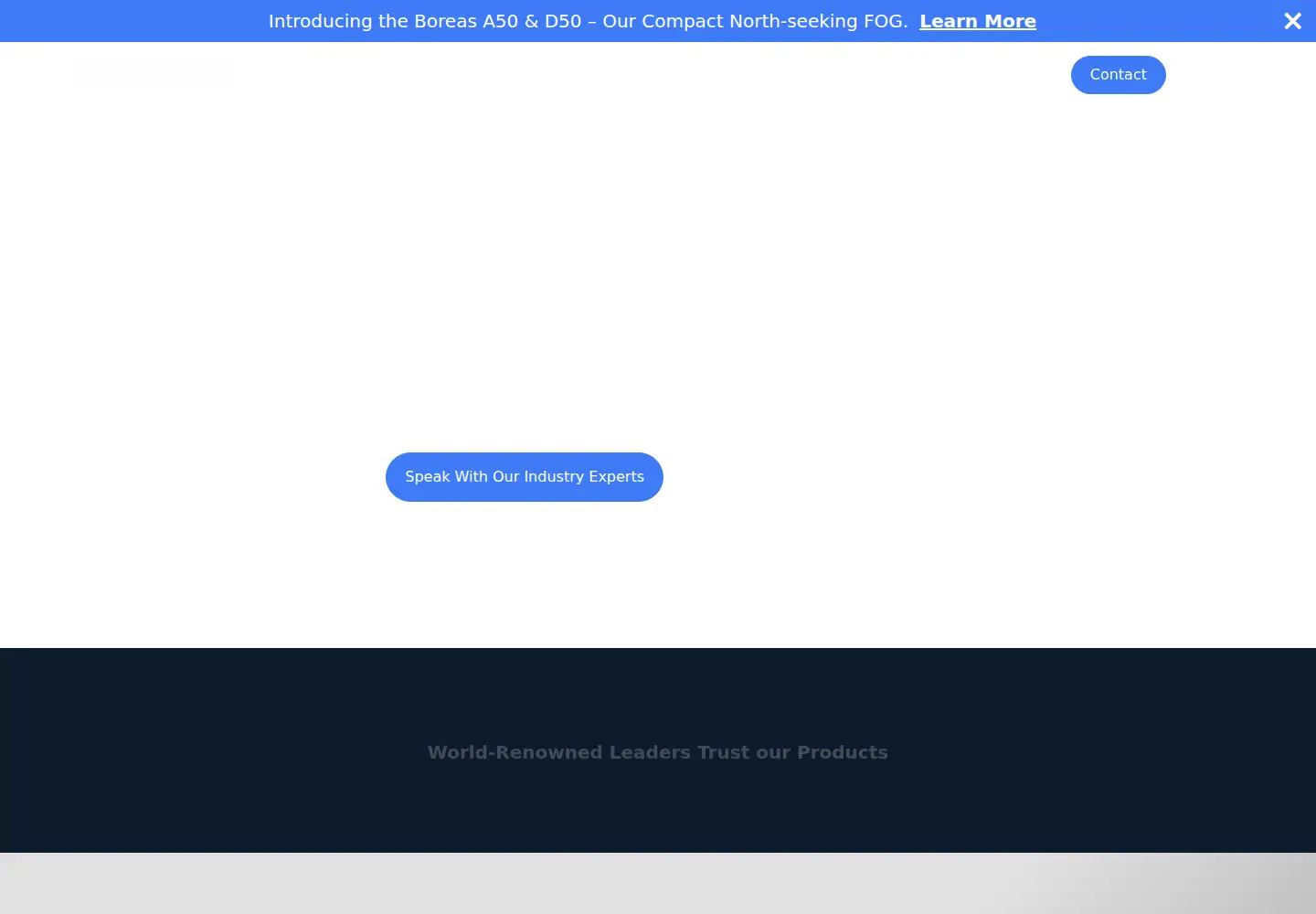 Screenshot of advancednavigation.com