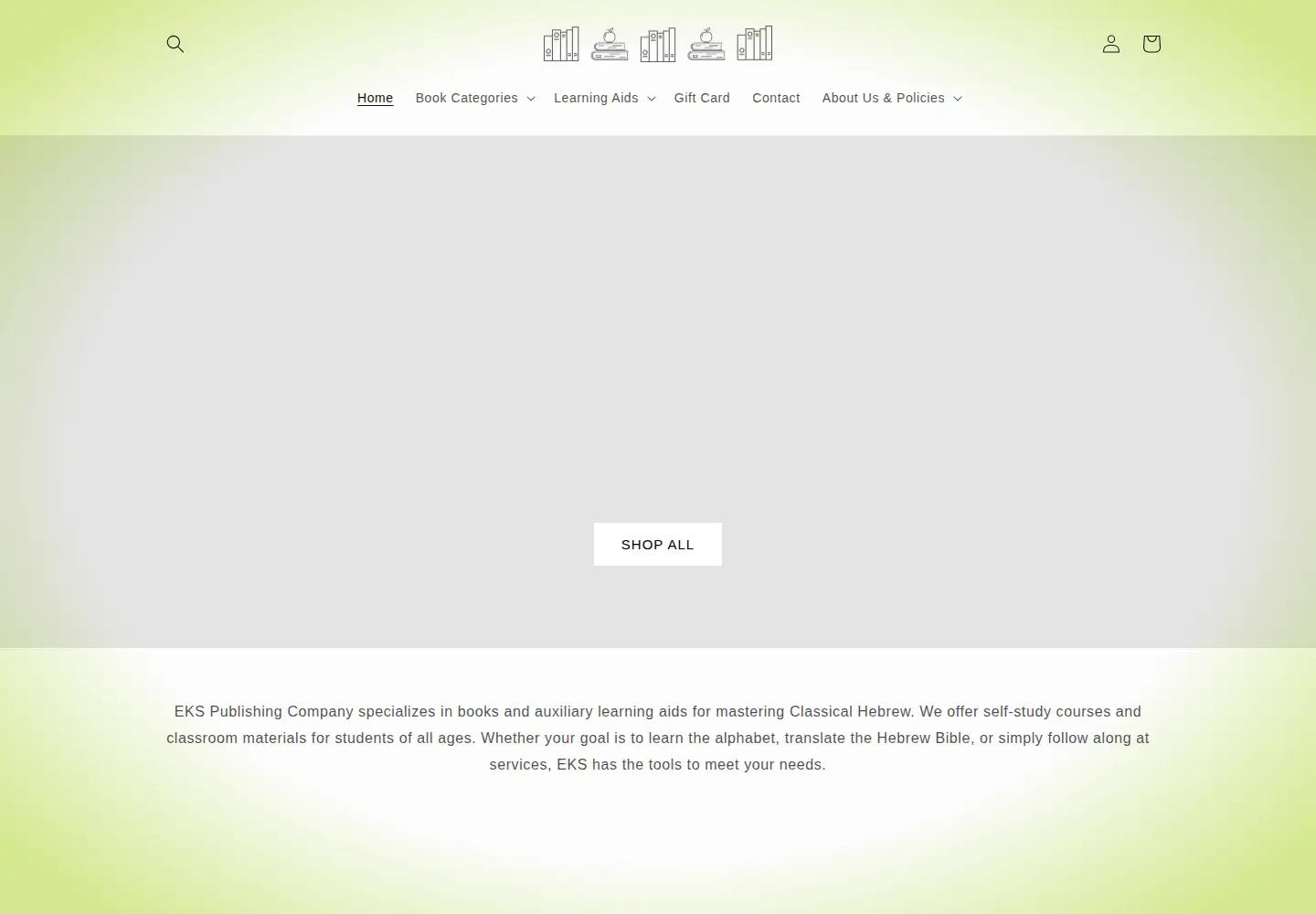 Screenshot of ekspublishing.com