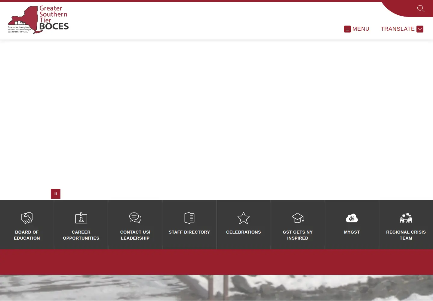 Screenshot of gstboces.org