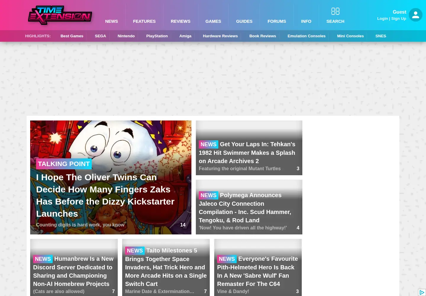 Screenshot of meanmachinesmag.co.uk