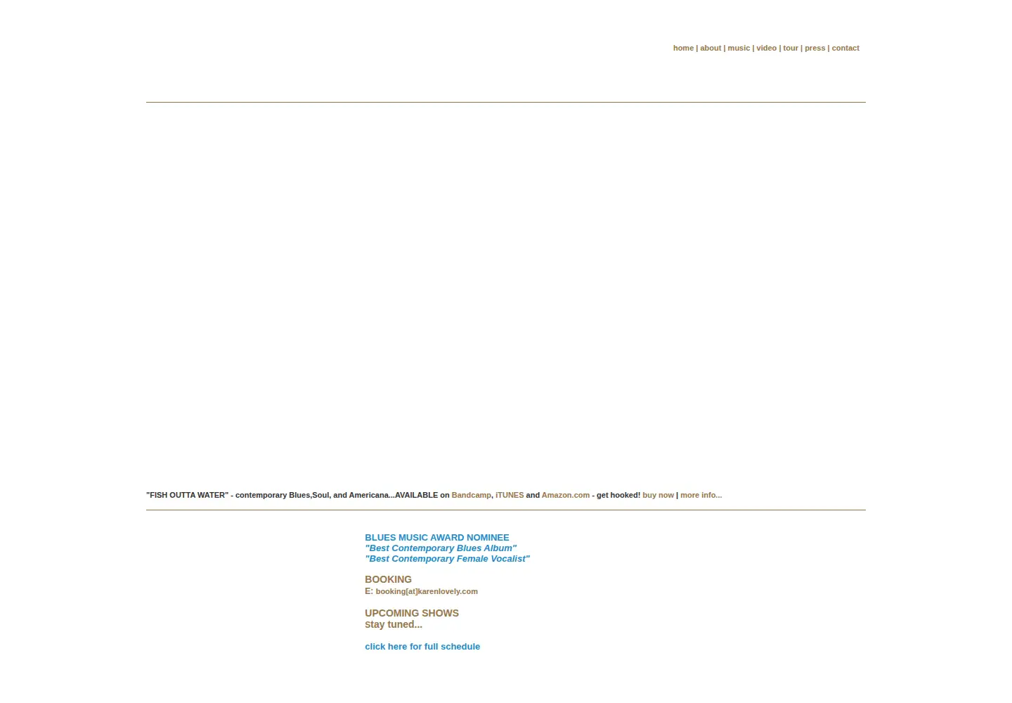 Screenshot of karenlovely.com
