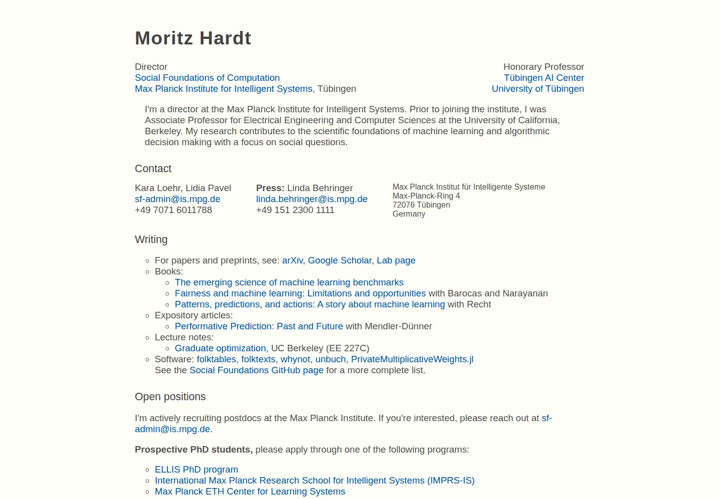 Captured homepage of mrtz.org in the current scan