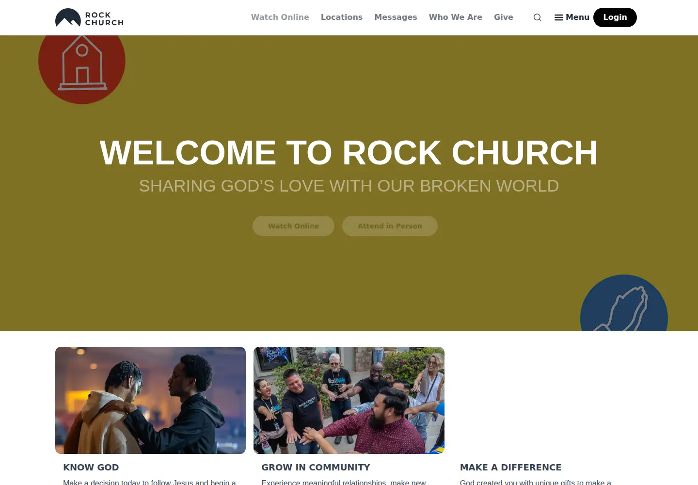 Screenshot of therocksandiego.org