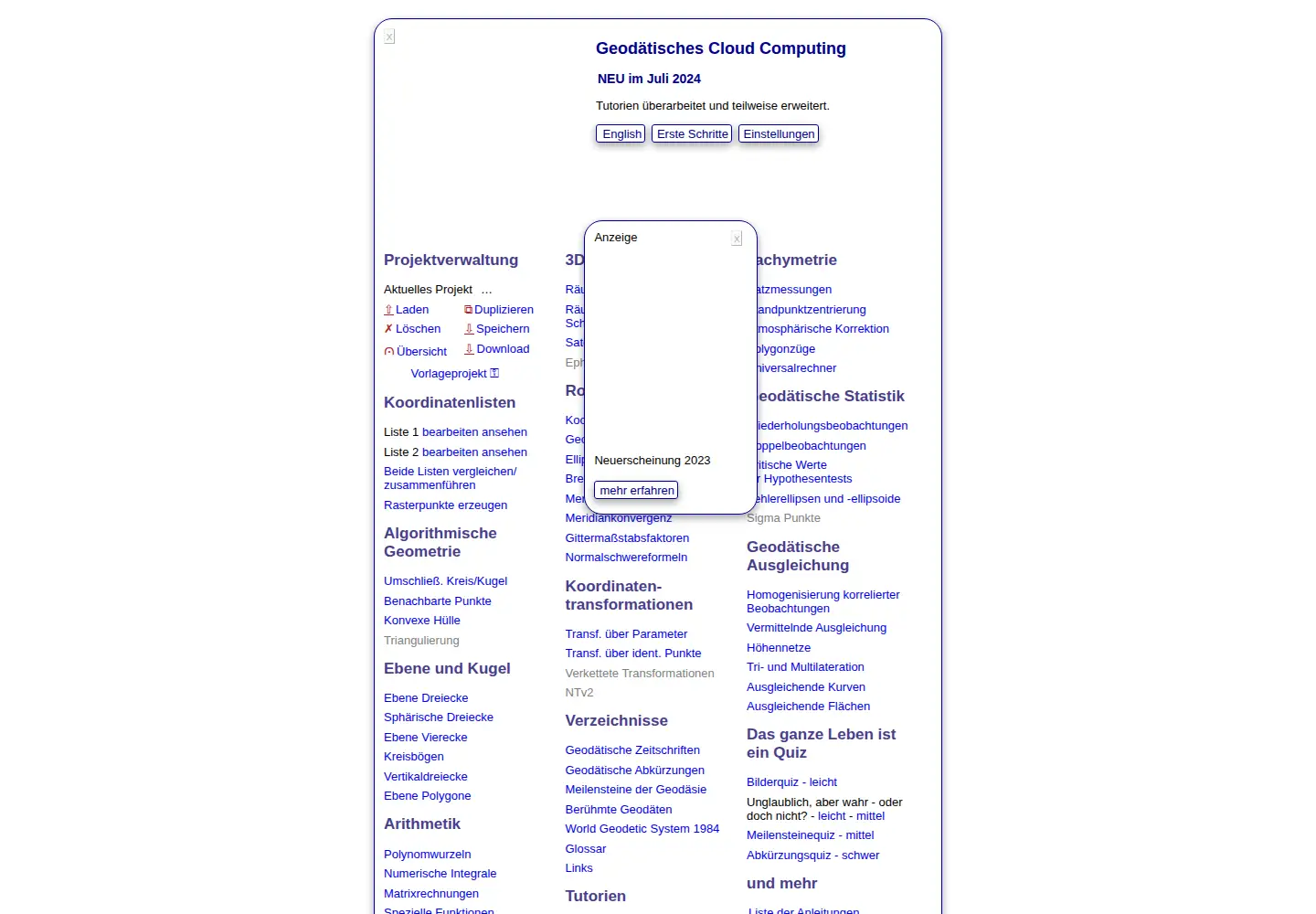 Screenshot of in-dubio-pro-geo.de