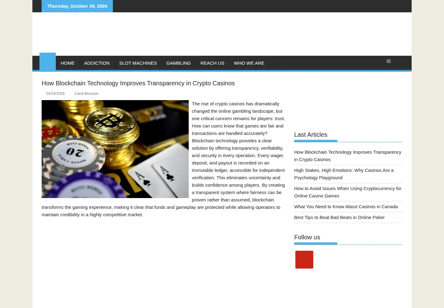 Captured homepage of cerealprize.com in the current scan