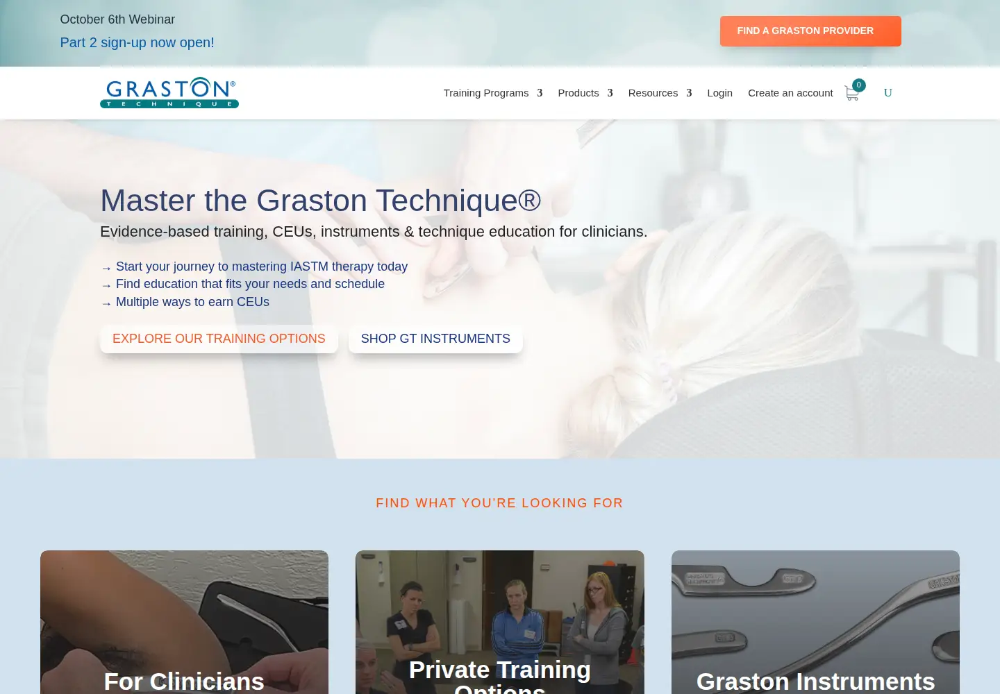 Screenshot of grastontechnique.com