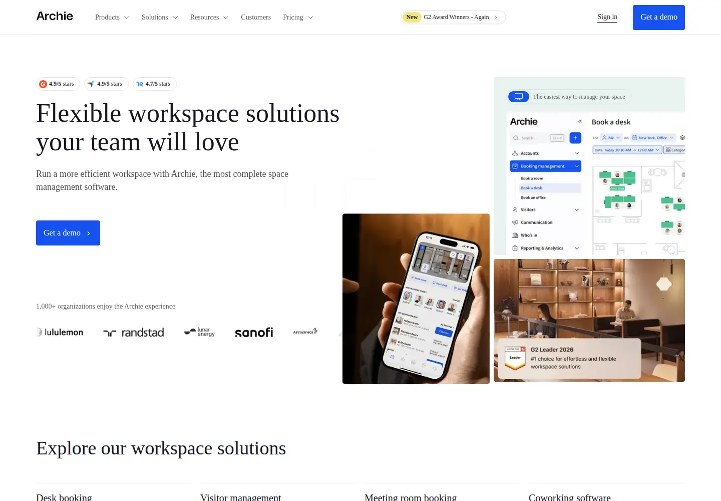 Screenshot of archieapp.co