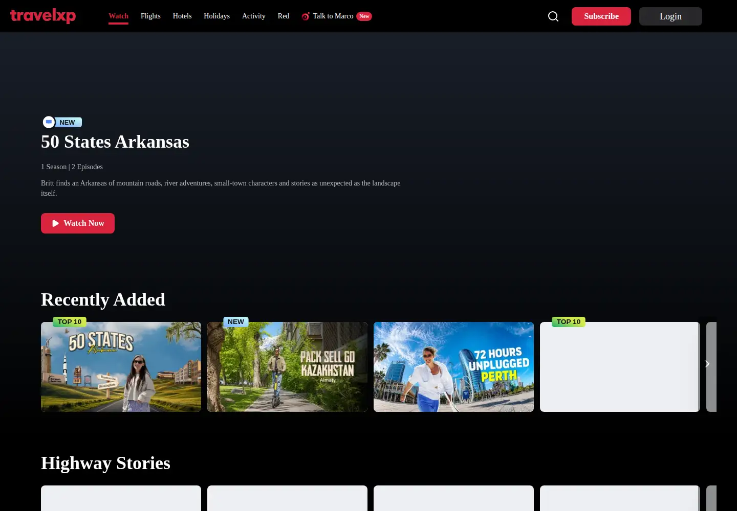 Screenshot of travelxp.com