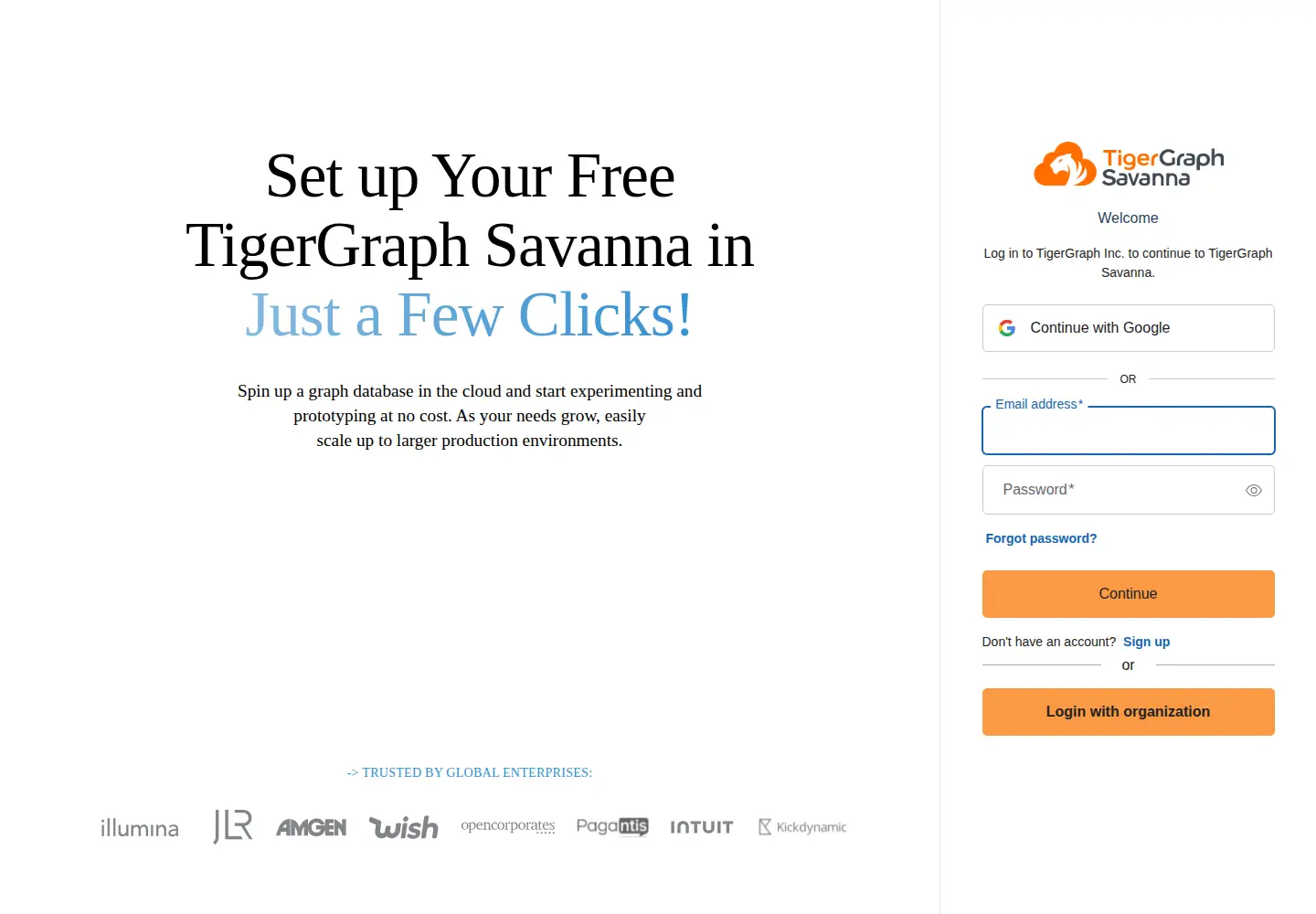 Captured homepage of tgcloud.io in the current scan