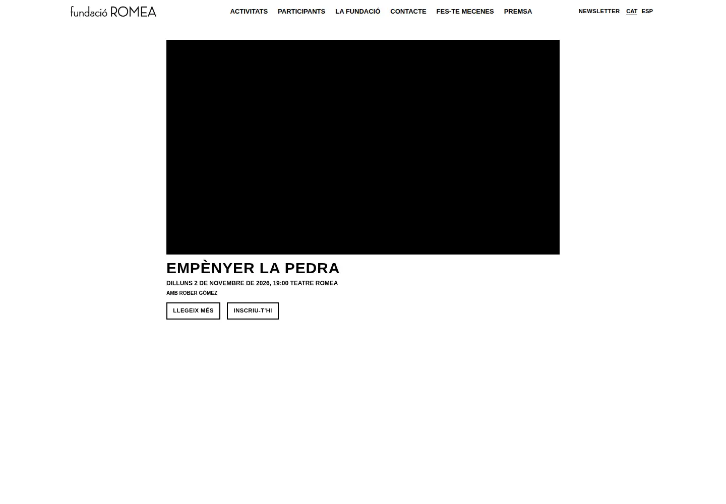 Screenshot of fundacioromea.com