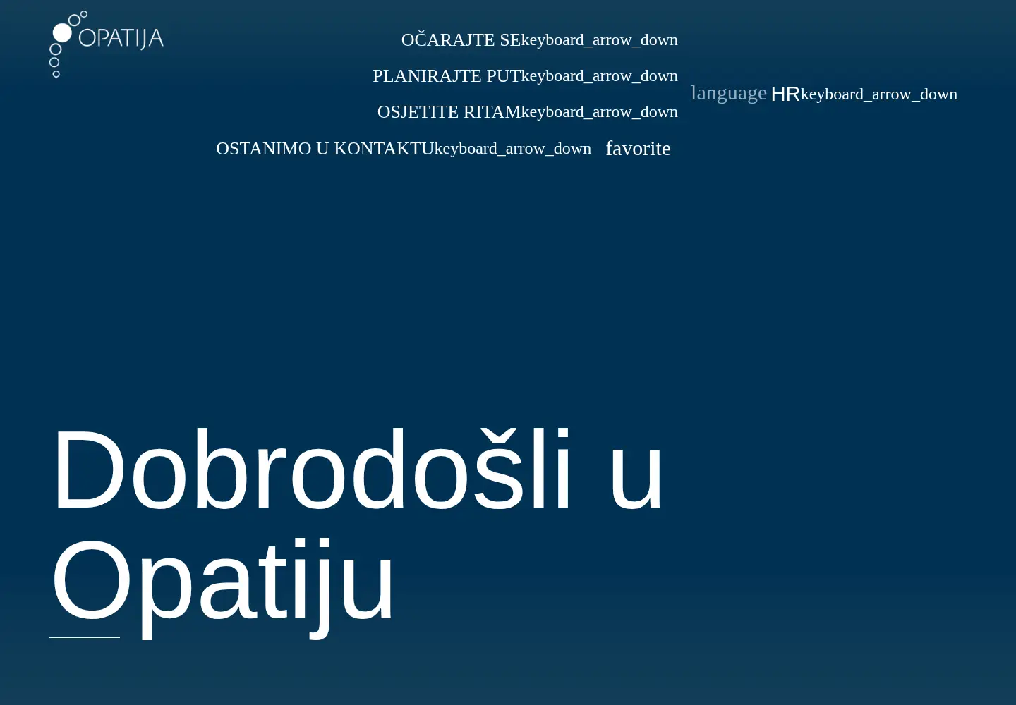 Captured homepage of visitopatija.com in the current scan