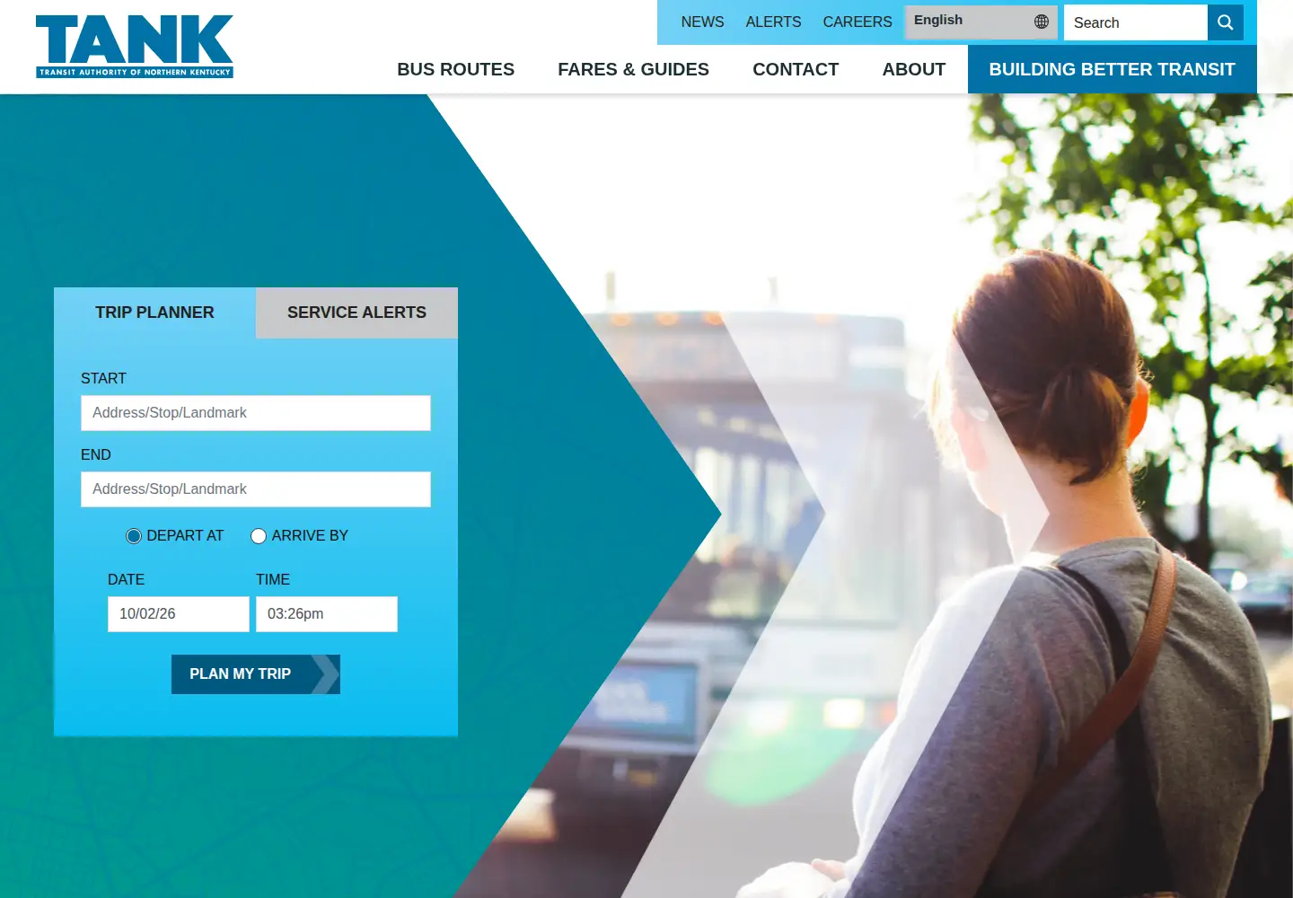 Screenshot of tankbus.org