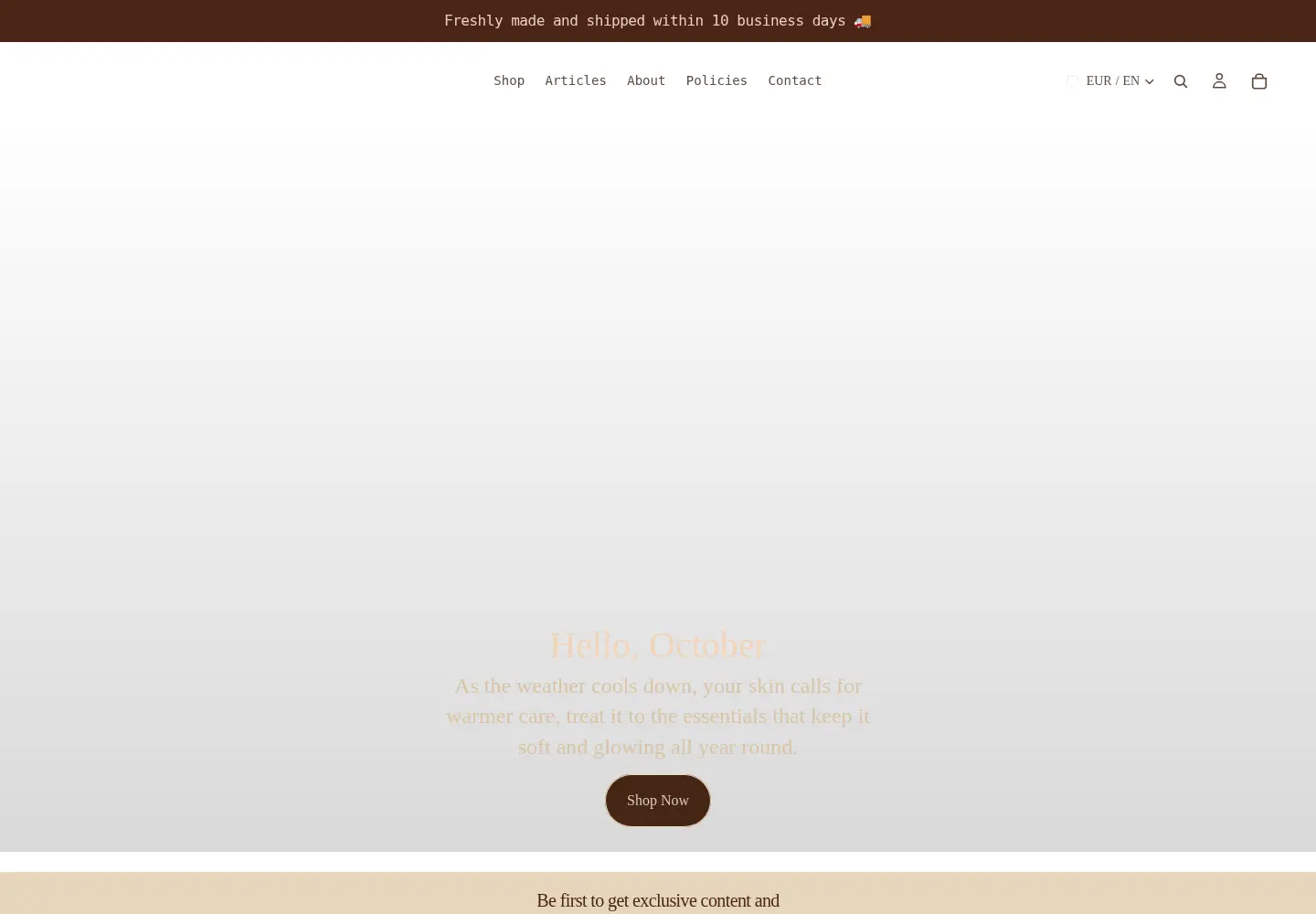 Captured homepage of brownsista.com in the current scan