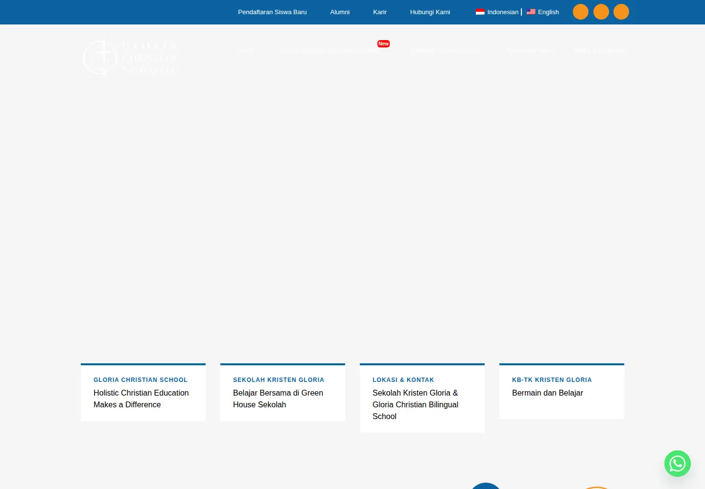 Screenshot of gloriaschool.org