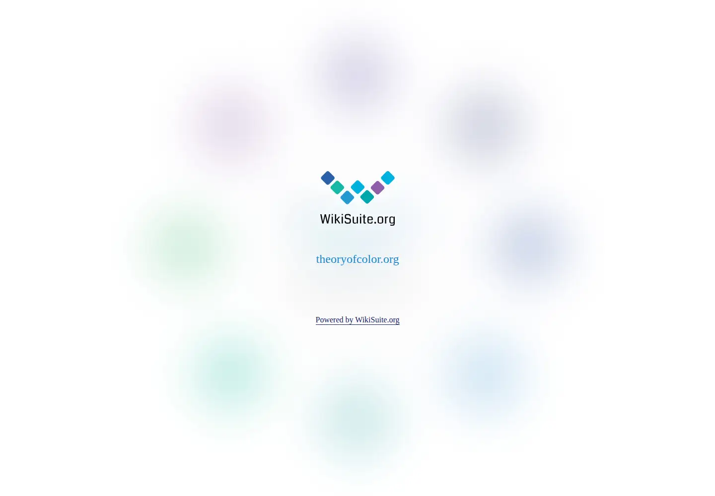 Screenshot of theoryofcolor.org