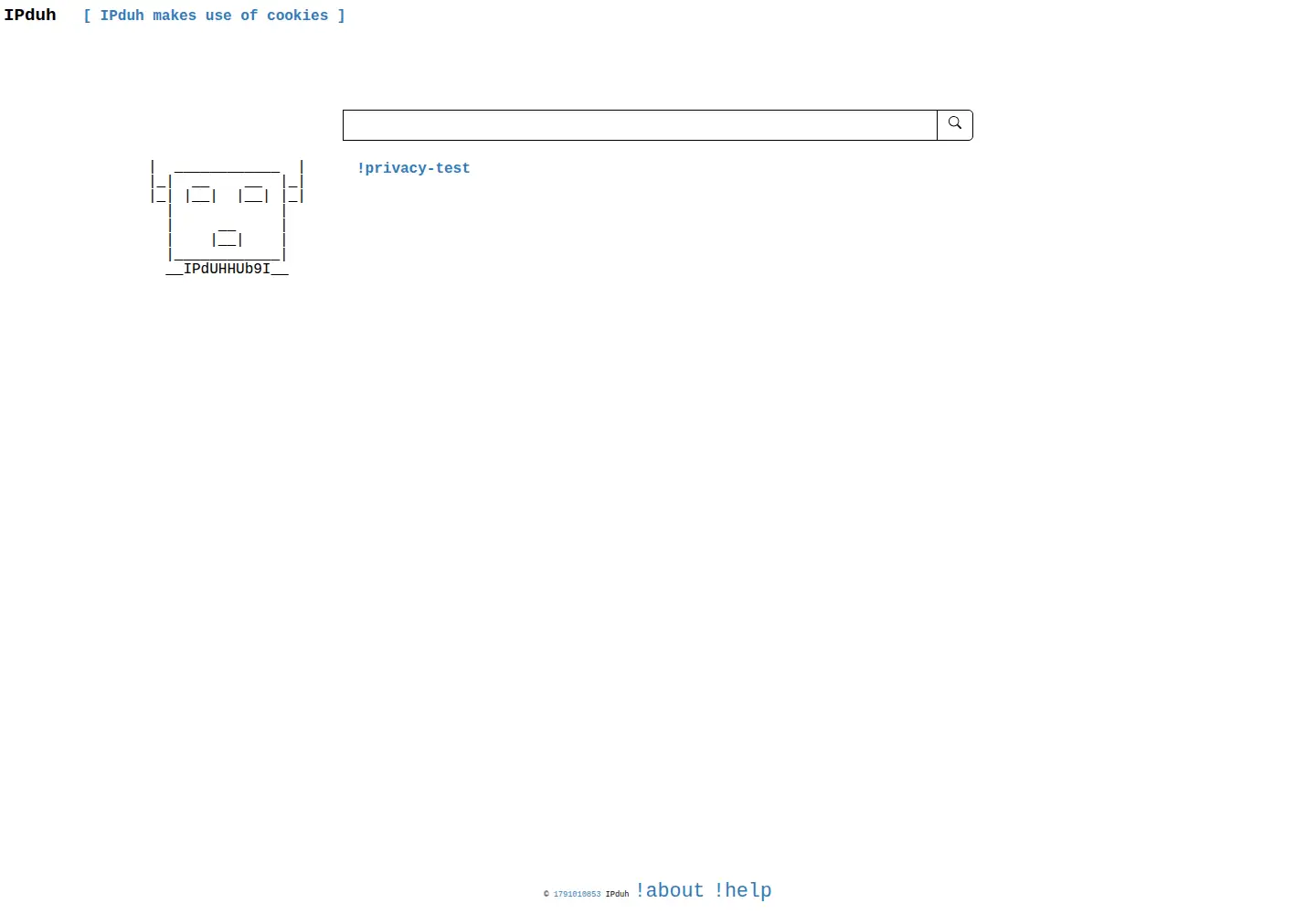 Screenshot of ipduh.com