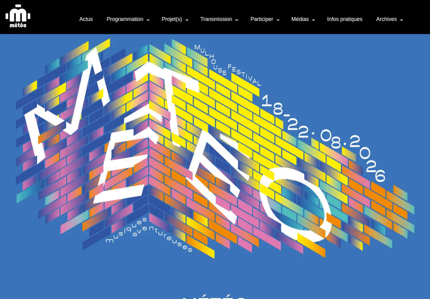 Screenshot of festival-meteo.fr