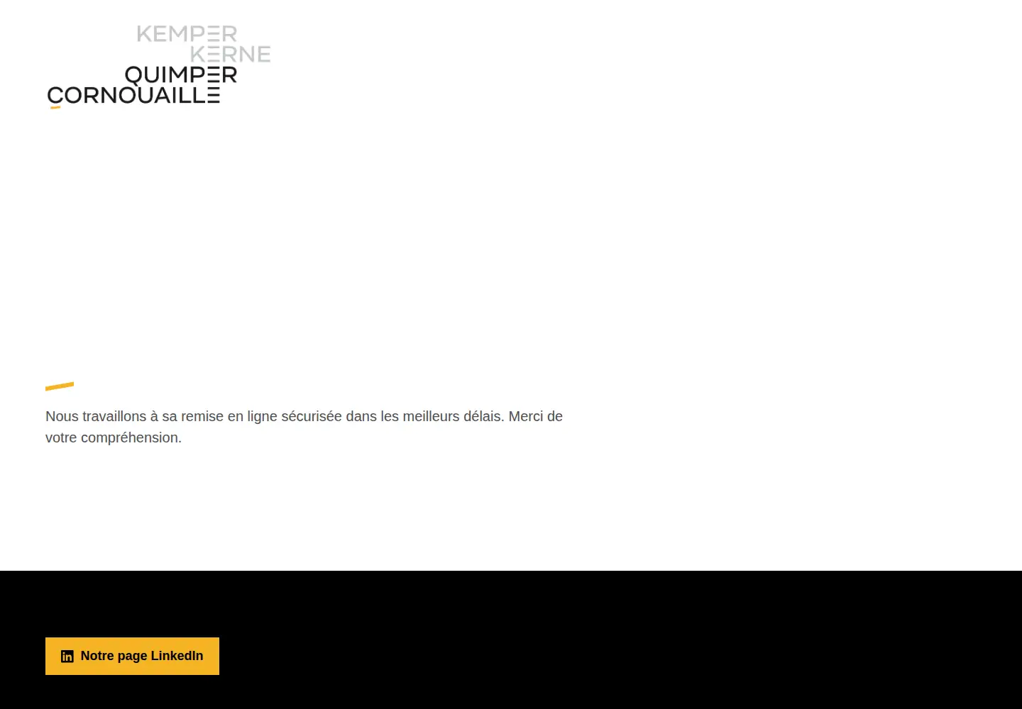 Screenshot of cornouaille.com