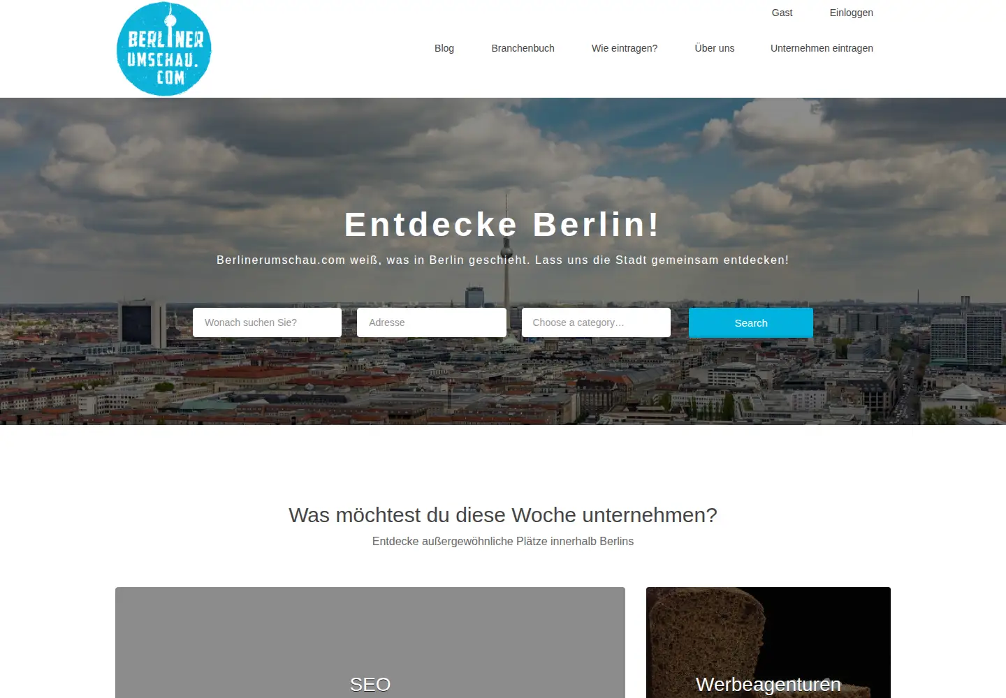 Screenshot of berlinerumschau.com