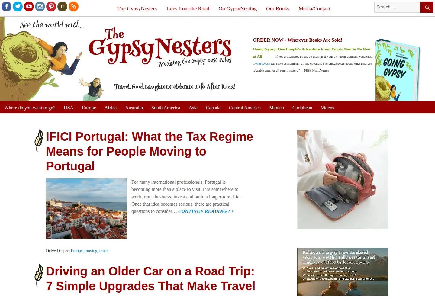 Screenshot of gypsynester.com