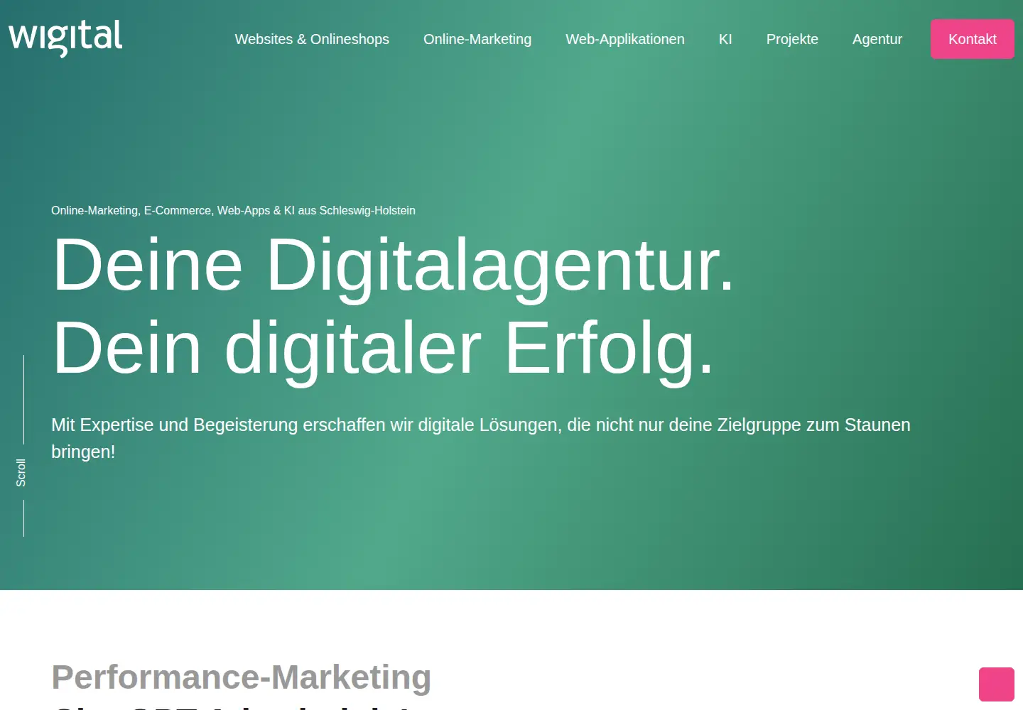 Screenshot of kielometer.de