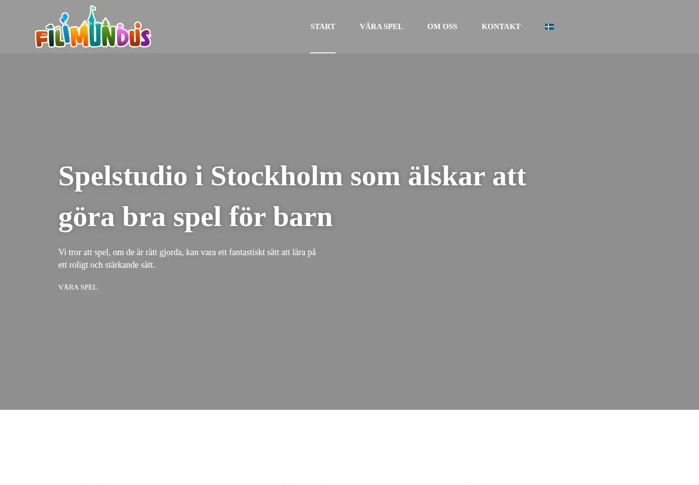 Screenshot of filimundus.se