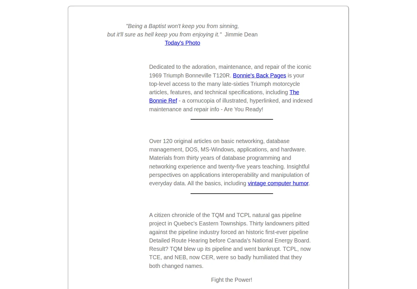 Captured homepage of hermit.cc in the current scan