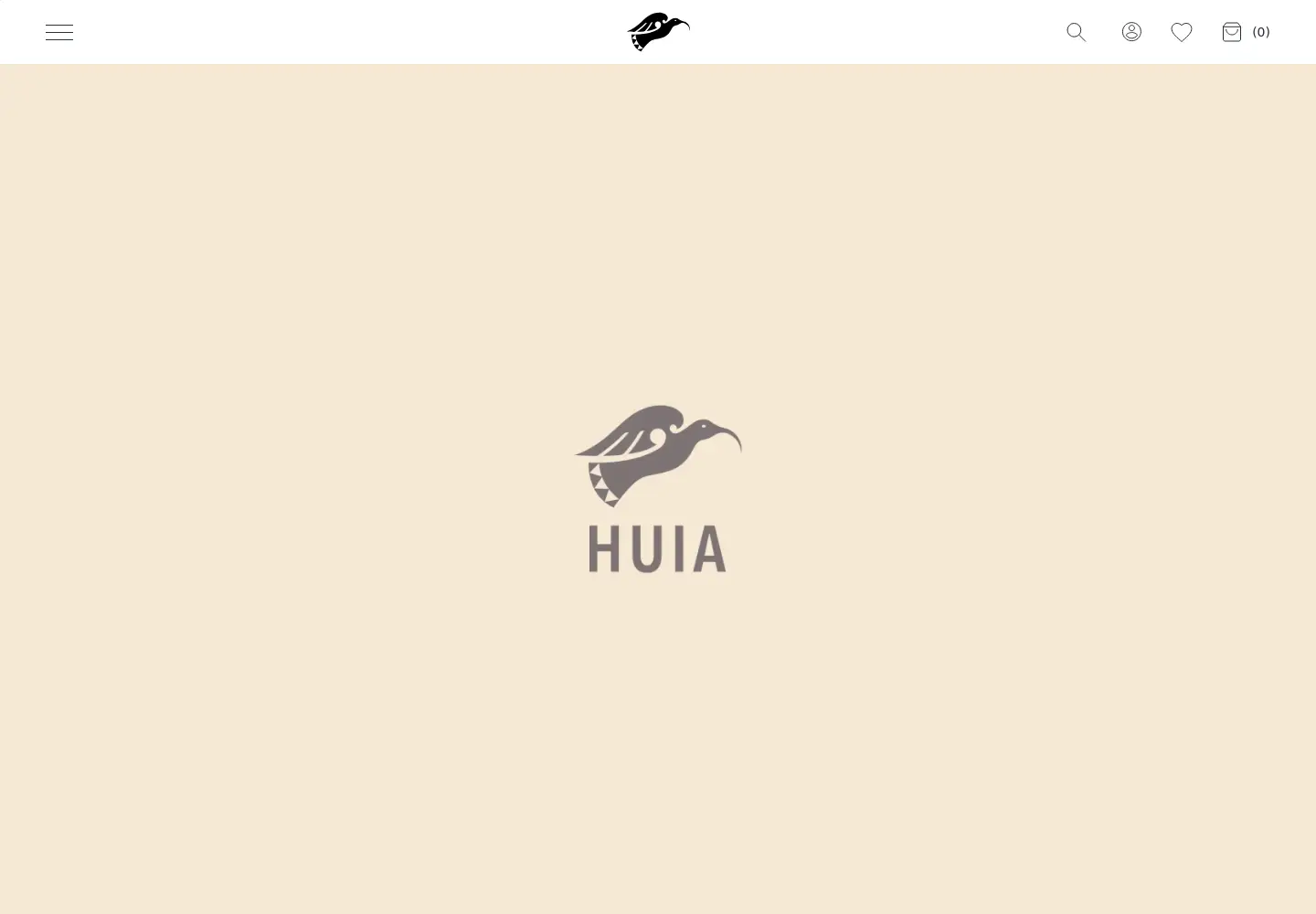 Screenshot of huia.co.nz