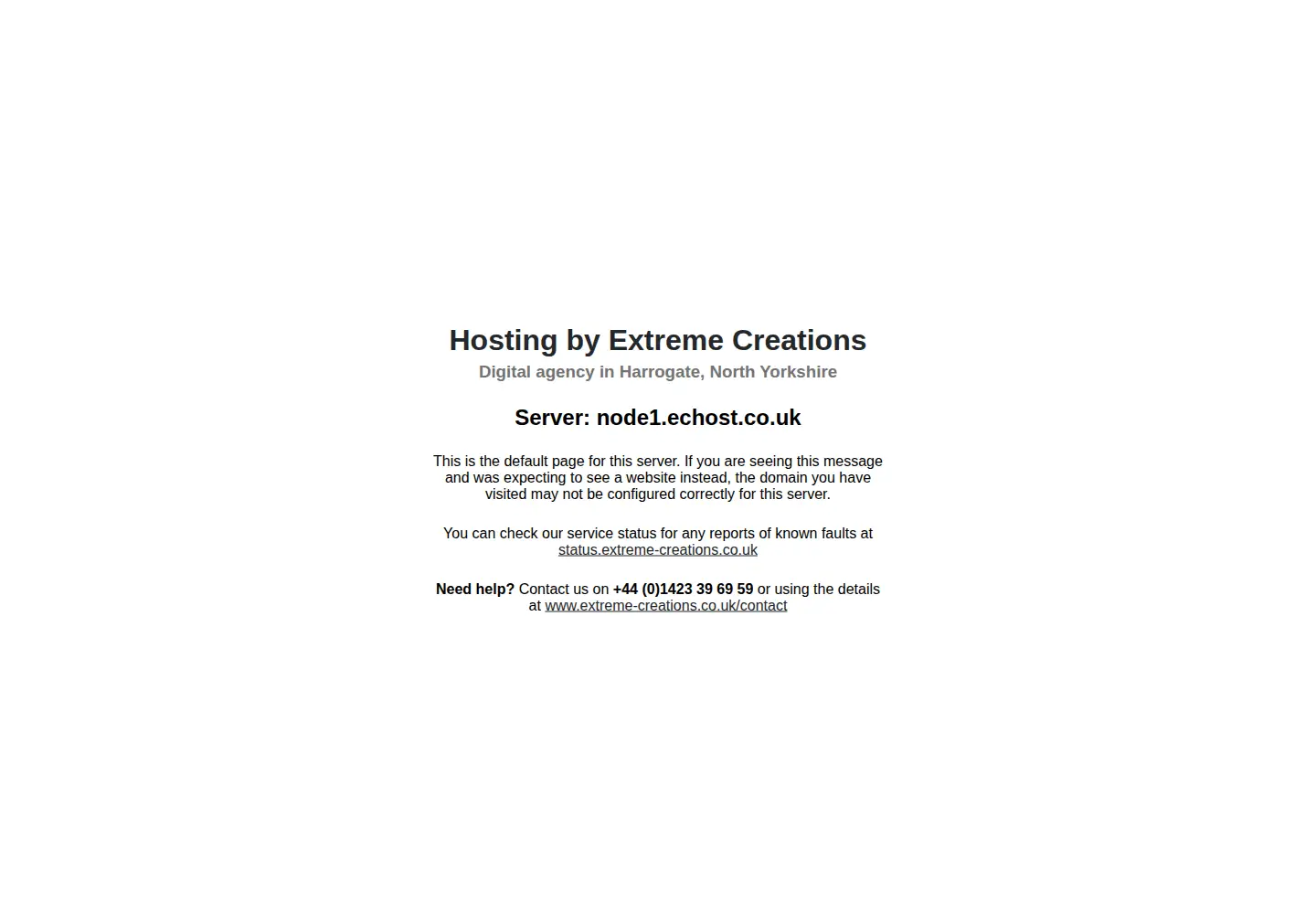 Screenshot of hicyorkshire.co.uk