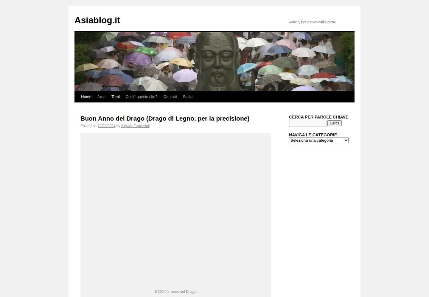 Screenshot of asiablog.it