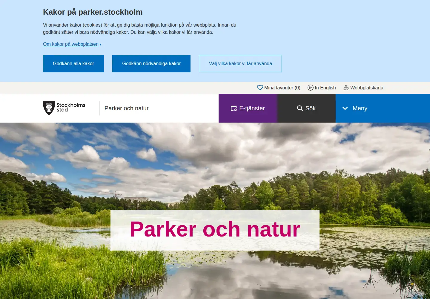 Screenshot of parker.stockholm