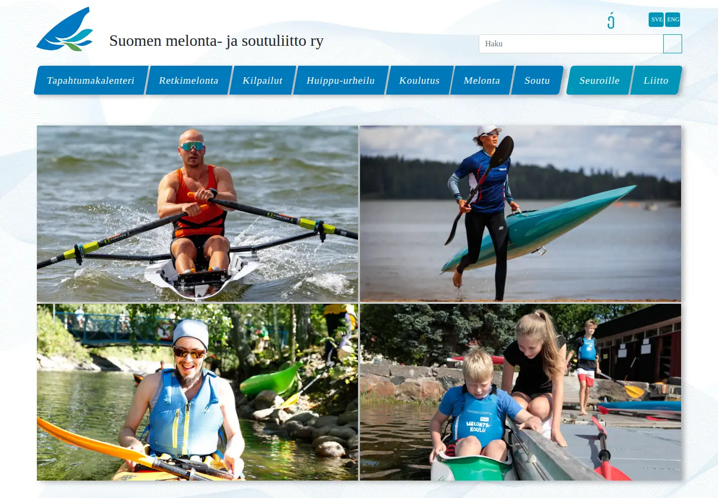Captured homepage of melontajasoutuliitto.fi in the current scan