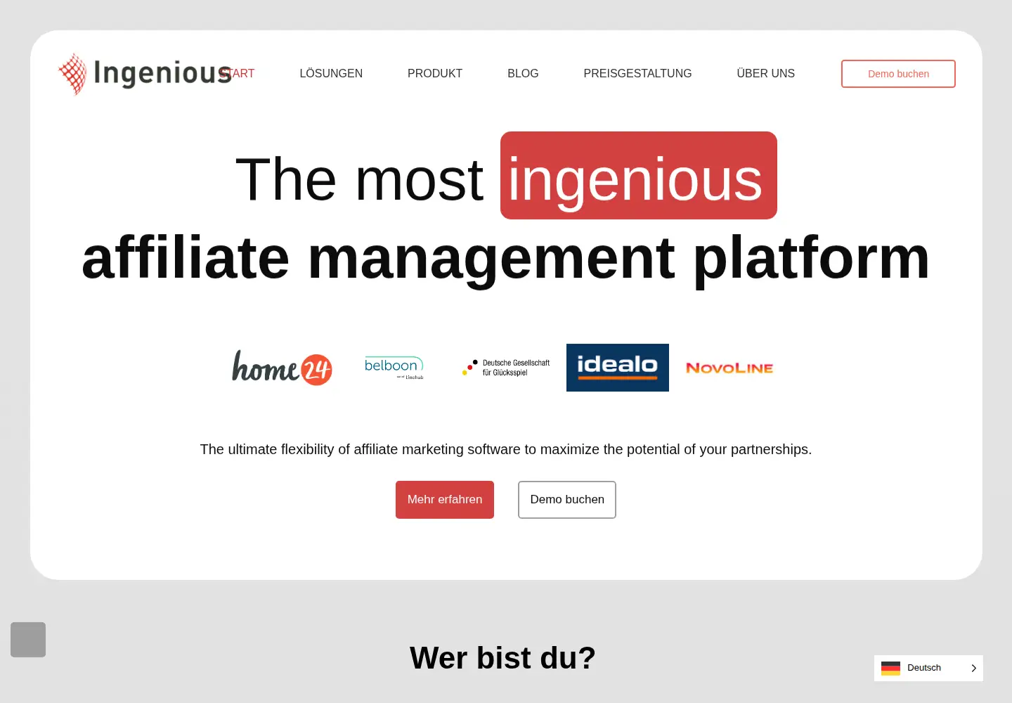 Screenshot of ingenioustechnologies.com