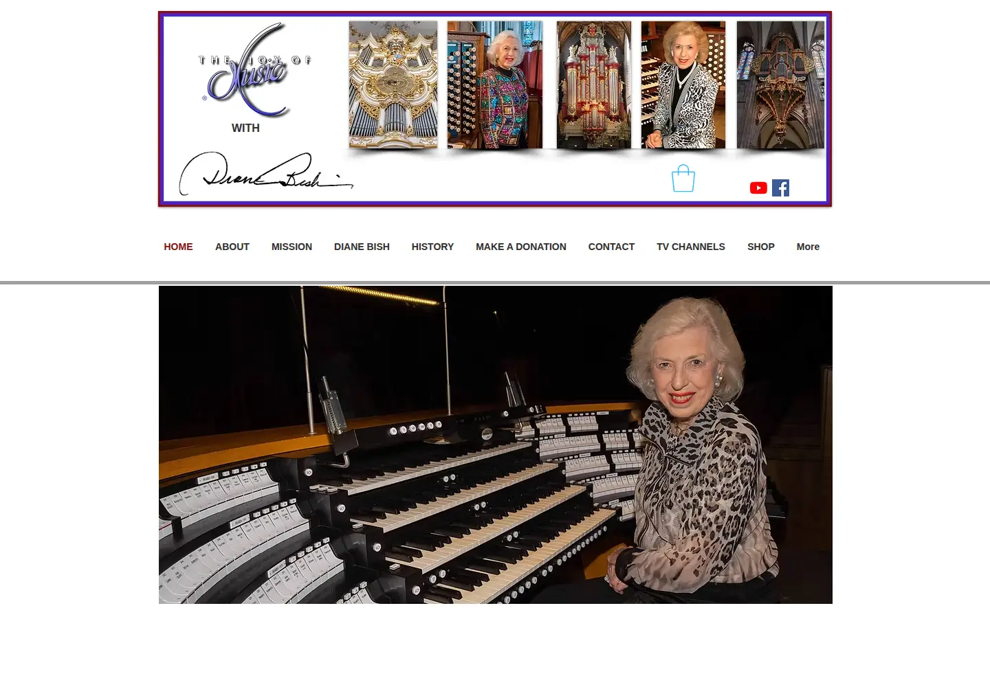 Screenshot of thejoyofmusic.org
