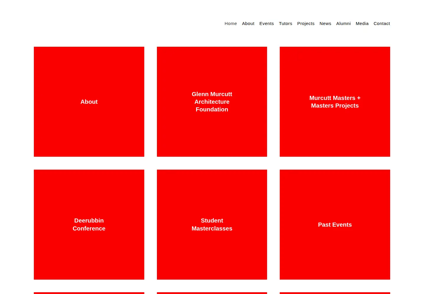 Captured homepage of ozetecture.org in the current scan