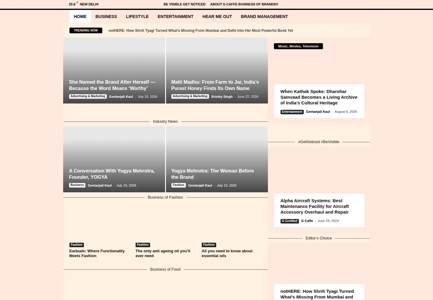Screenshot of gcaffe.com