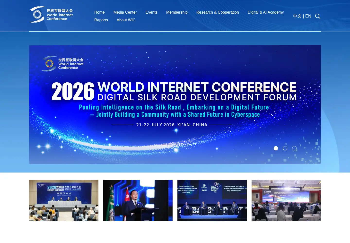Screenshot of wicinternet.org