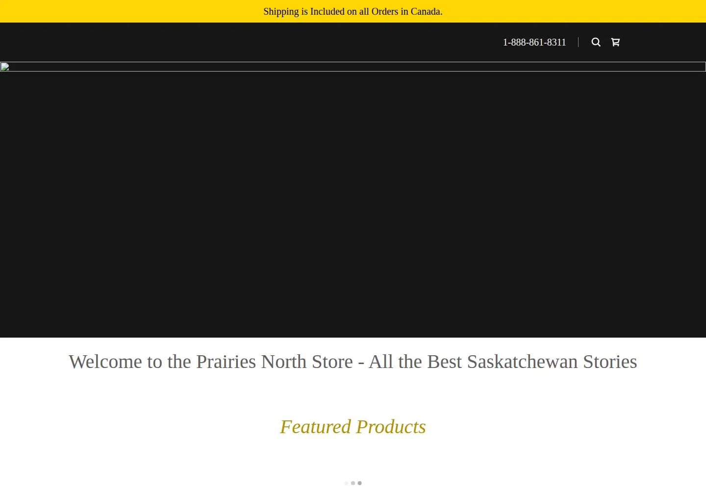 Captured homepage of prairiesnorth.com in the current scan